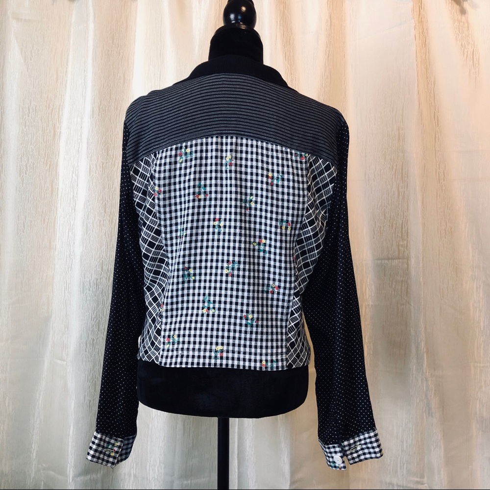 Multi Pattern Button Down Shirt - Picture 2 of 4